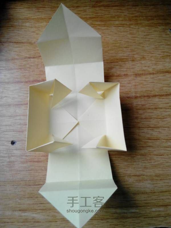 纸艺术 纸艺礼盒制作教程 第7步