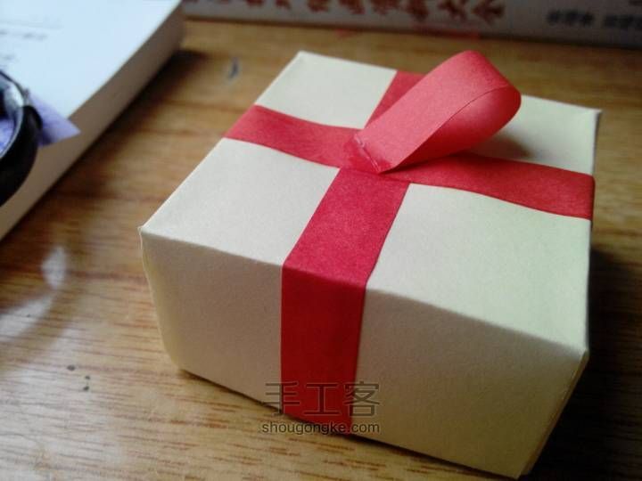 纸艺术 纸艺礼盒制作教程 第20步