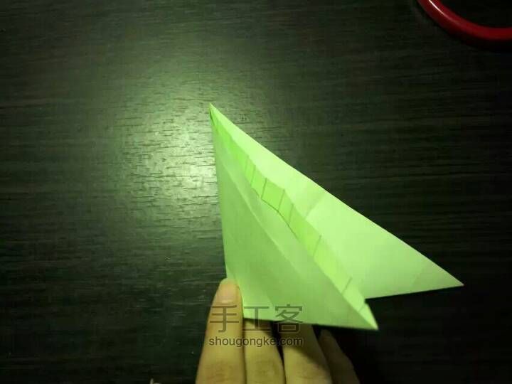 玫瑰纸鹤折纸教程（修改版） 第9步