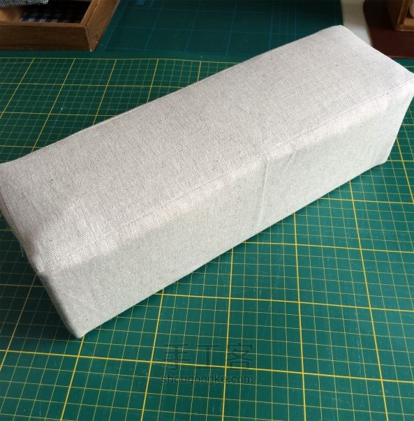 废纸盒的华丽蜕变—棉麻大沙发（玩偶用）超级简单~制作教程 第11步