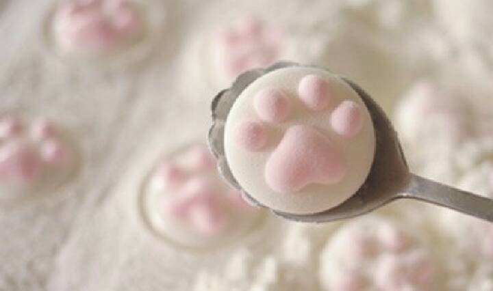 猫肉球棉花糖制作教程 第8步