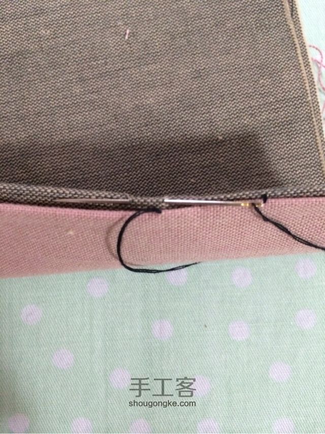 玩布第六课：图解常用手缝针法 第7步