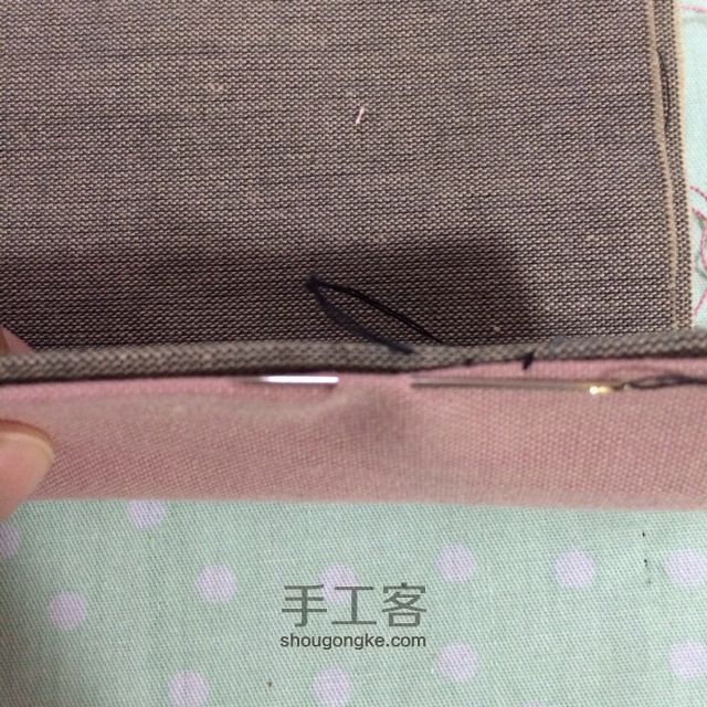 玩布第六课：图解常用手缝针法 第8步