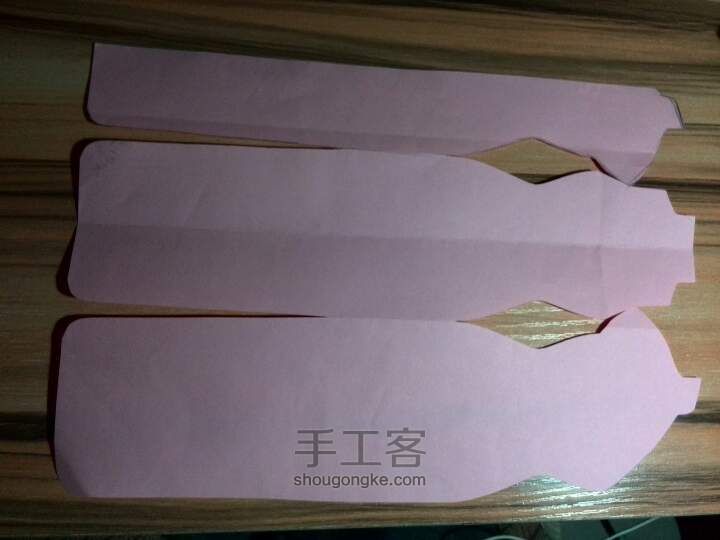 漂漂的小旗袍贺卡~纸艺教程 第10步