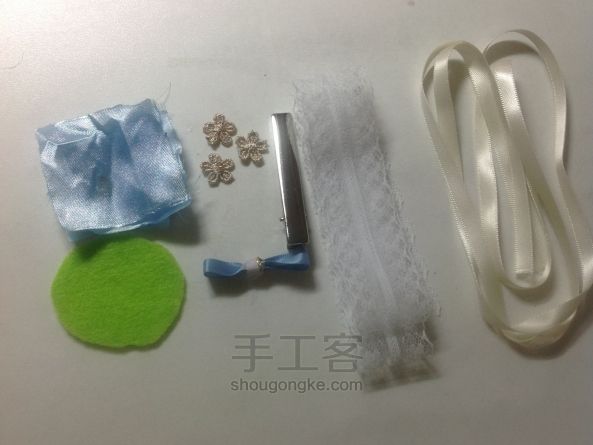 多种风格皇冠发夹   手工制作教程 第1步