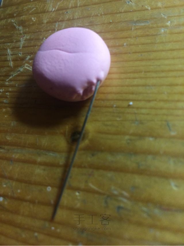 【梓沁手作】超简单的马卡龙钥匙链^_^ 第3步