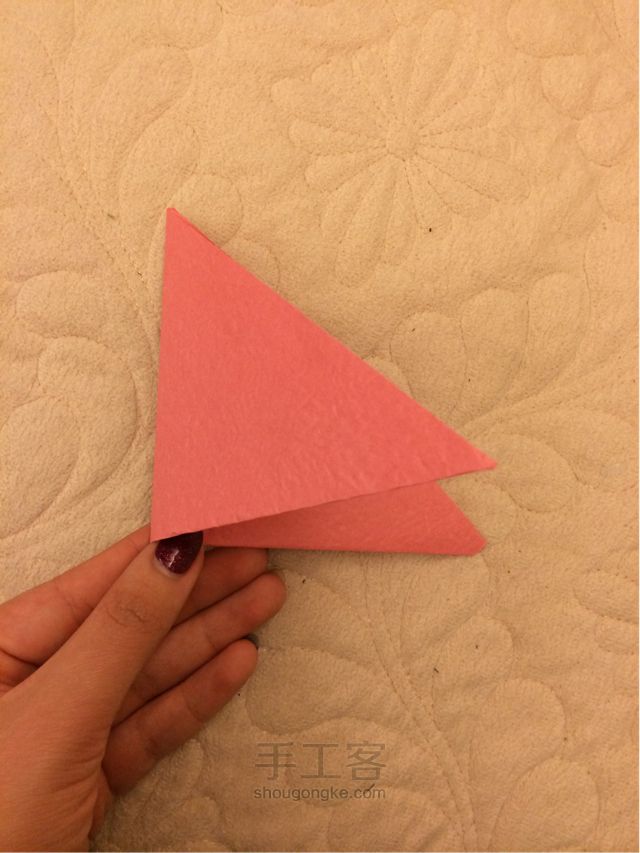 手工纸花 康乃馨制作教程 第3步