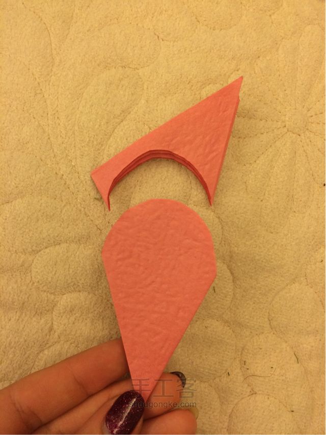 手工纸花 康乃馨制作教程 第6步