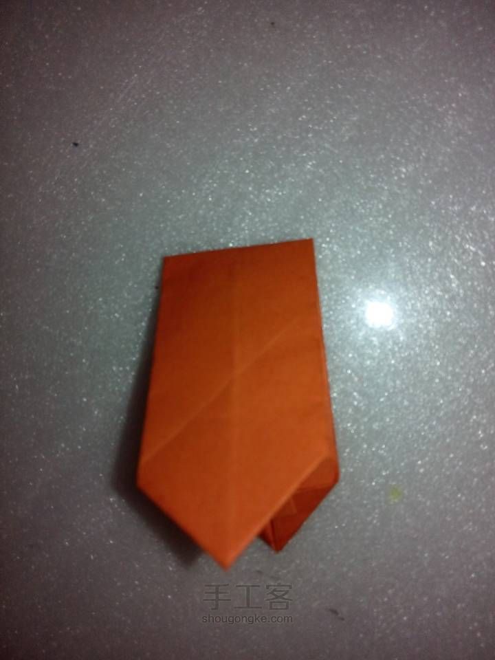 蝴蝶结折纸教程 第3步