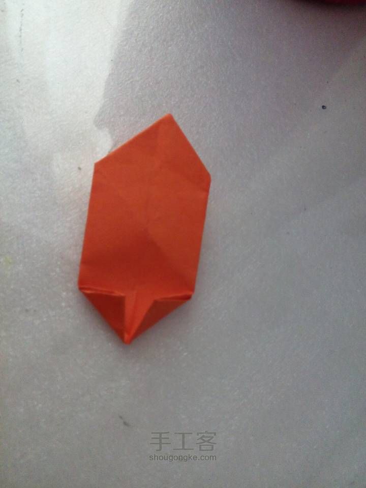 蝴蝶结折纸教程 第4步