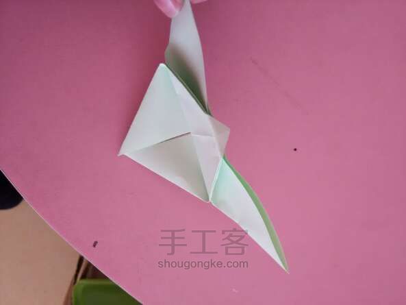 简单折纸蝴蝶教程 第9步