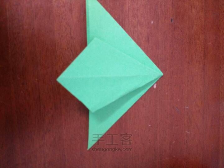 超简单纸玫瑰折纸教程 第17步