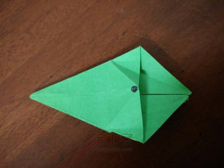 超简单纸玫瑰折纸教程 第22步