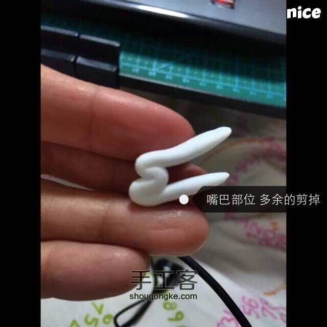 圣诞哆啦A梦制作教程 第9步