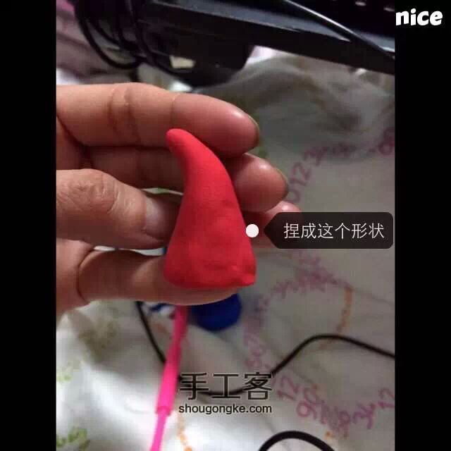 圣诞哆啦A梦制作教程 第22步