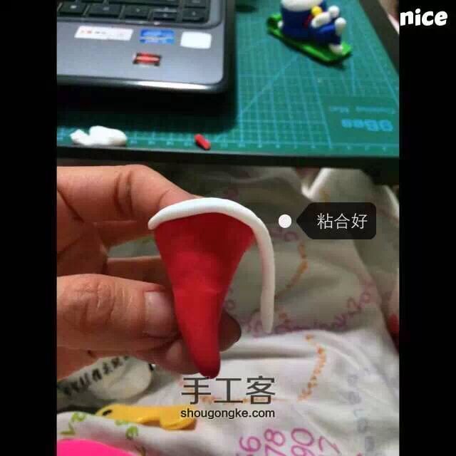 圣诞哆啦A梦制作教程 第25步