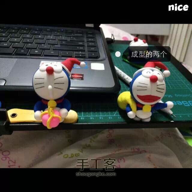 圣诞哆啦A梦制作教程 第28步