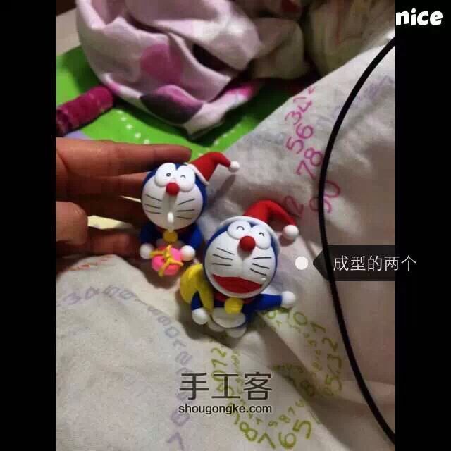 圣诞哆啦A梦制作教程 第29步