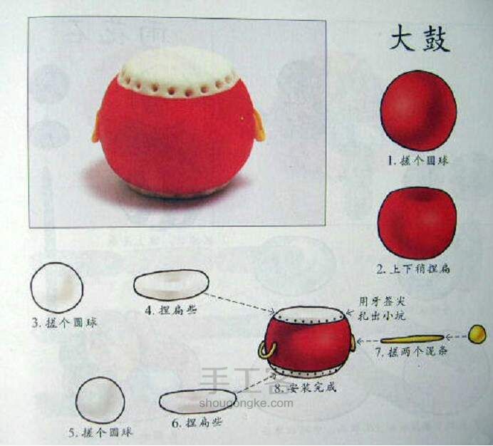 橡皮泥手工教程大全，有萌宝的果断收藏 第42步