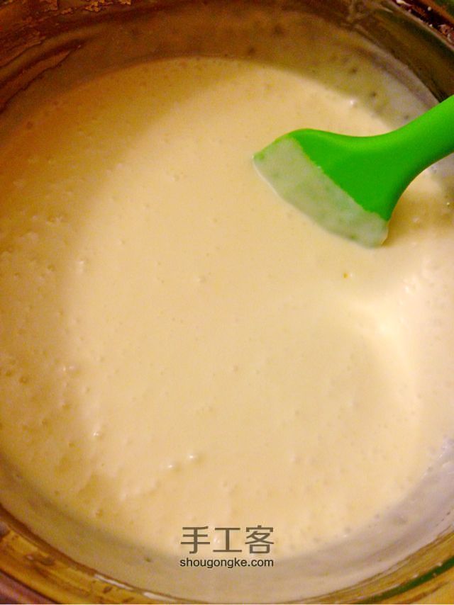 山谷家——轻乳酪芝士蛋糕制作教程 第9步