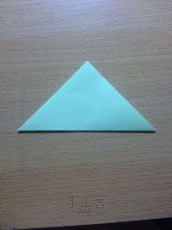 佳佳——折纸四叶草创意版 第2步