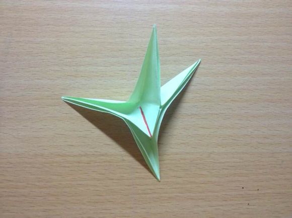 佳佳——折纸四叶草创意版 第15步