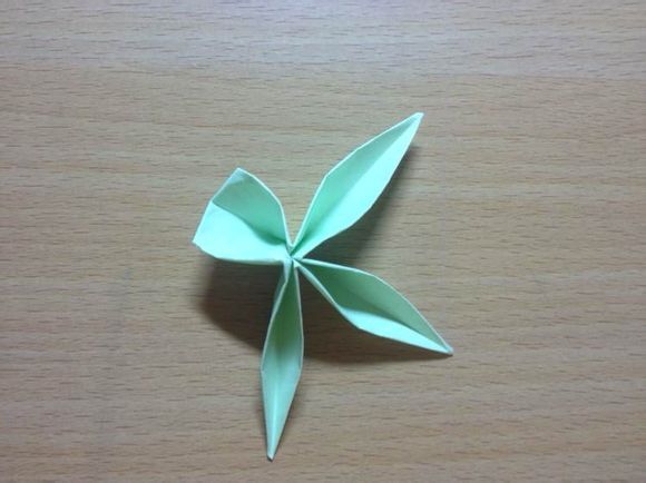 佳佳——折纸四叶草创意版 第19步