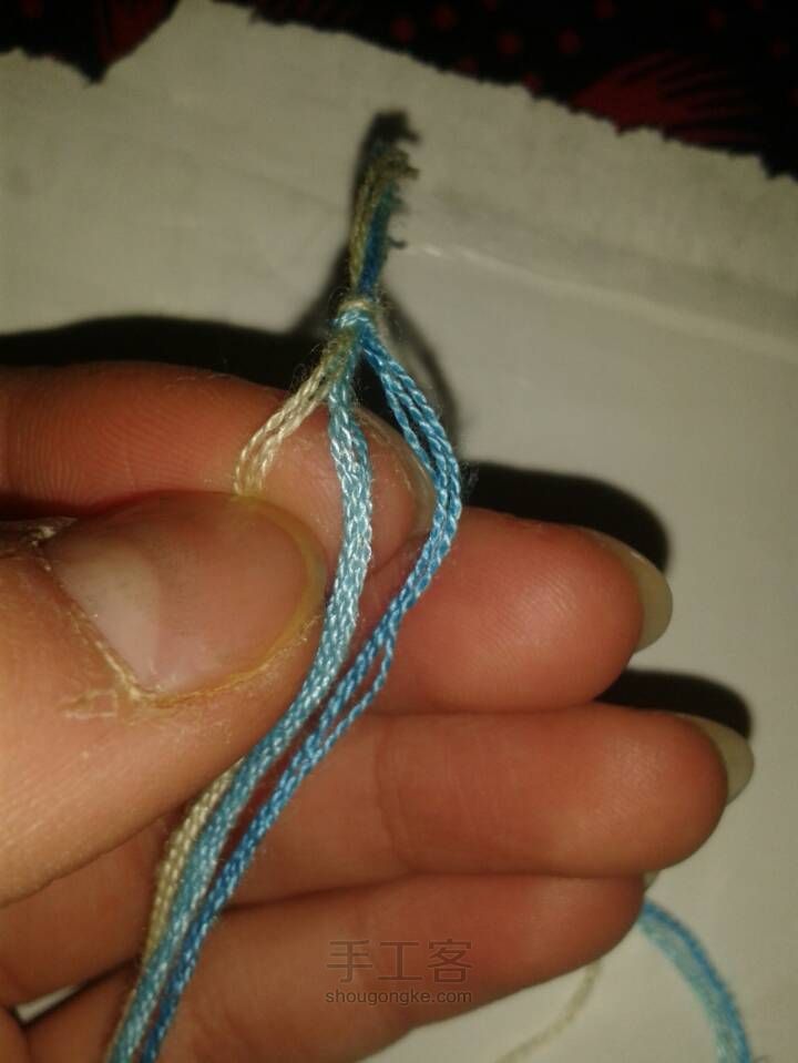 杯链，手链制作教程 第1步