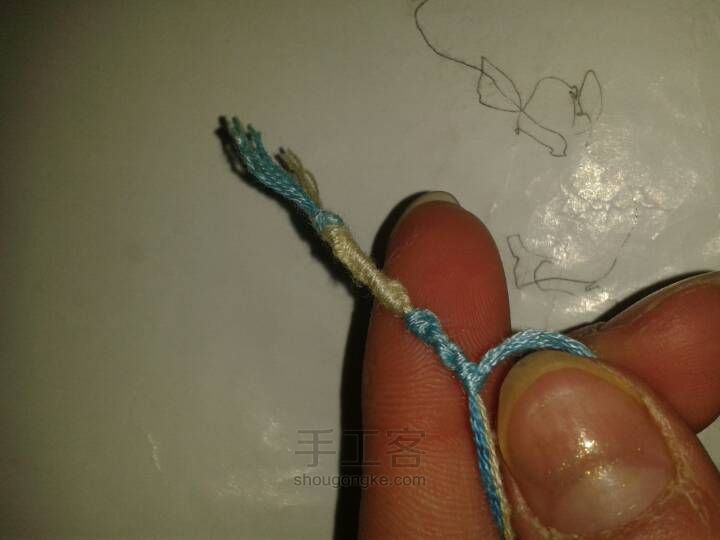 杯链，手链制作教程 第5步