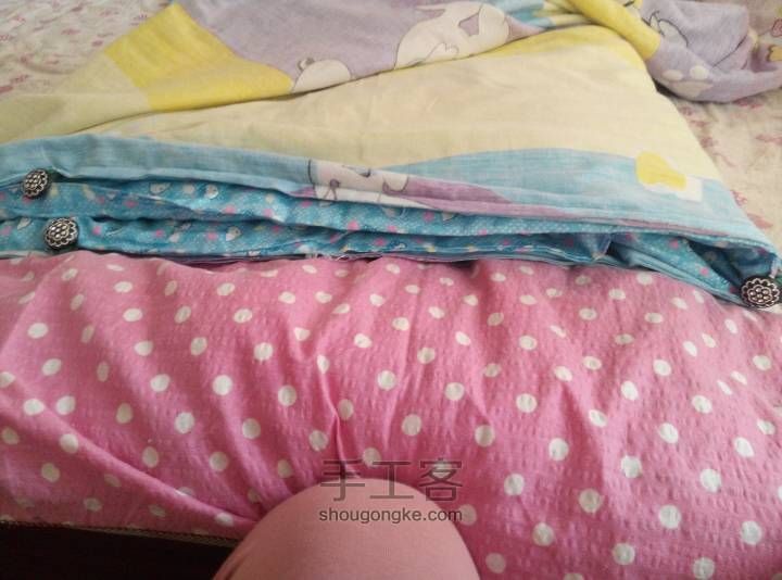 简易四季儿童睡袋制作教程 第7步