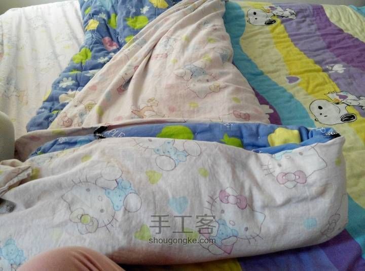 简易四季儿童睡袋制作教程 第6步