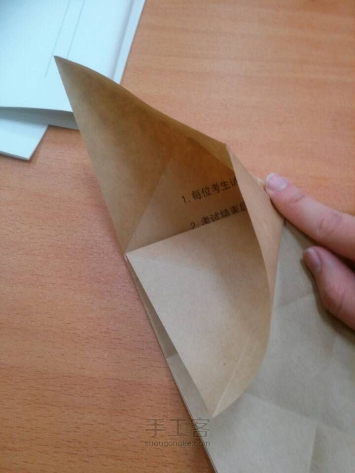 表白利器|心心相印 一张纸折两颗心❤是一个书签一封信一个故事 第10步