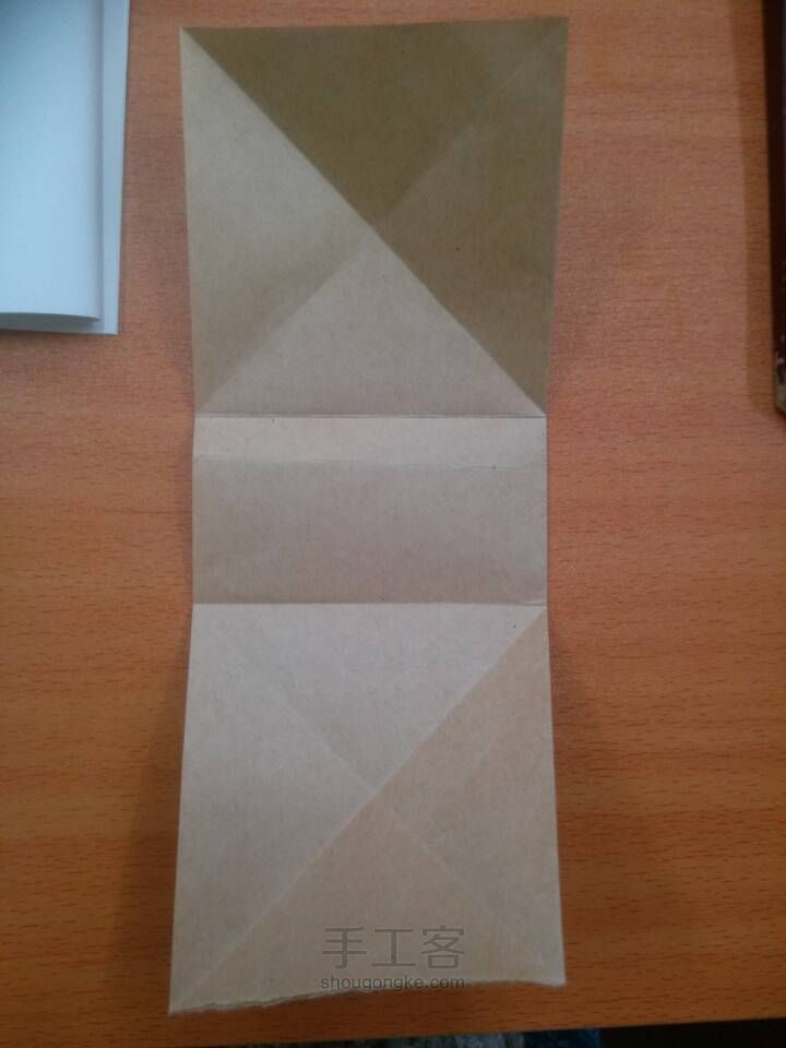 表白利器|心心相印 一张纸折两颗心❤是一个书签一封信一个故事 第7步