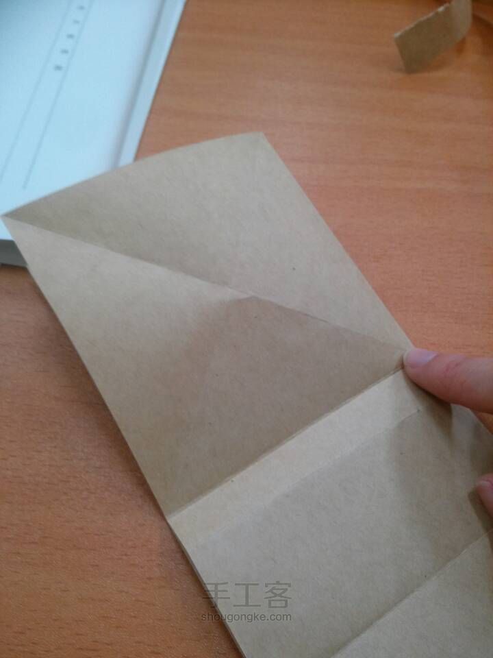 表白利器|心心相印 一张纸折两颗心❤是一个书签一封信一个故事 第8步