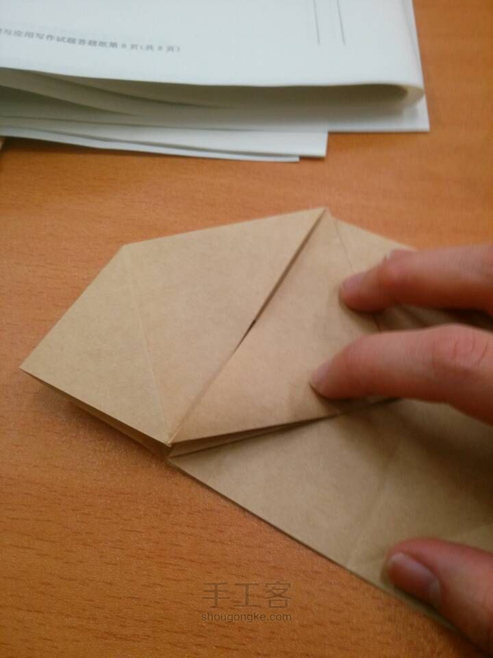 表白利器|心心相印 一张纸折两颗心❤是一个书签一封信一个故事 第18步