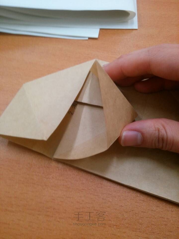 表白利器|心心相印 一张纸折两颗心❤是一个书签一封信一个故事 第16步