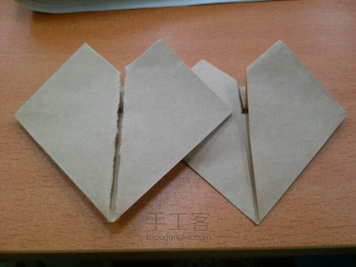 表白利器|心心相印 一张纸折两颗心❤是一个书签一封信一个故事 第30步