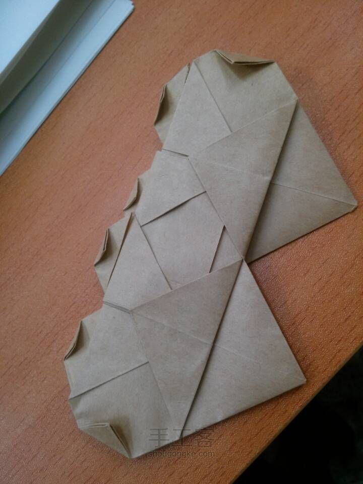 表白利器|心心相印 一张纸折两颗心❤是一个书签一封信一个故事 第31步