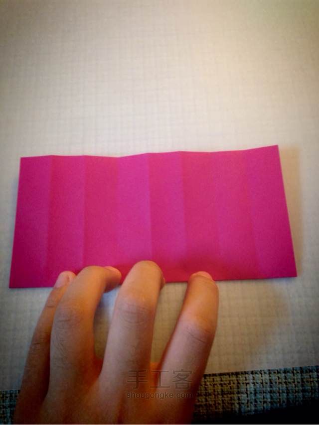 川崎玫瑰 折纸教程 第10步