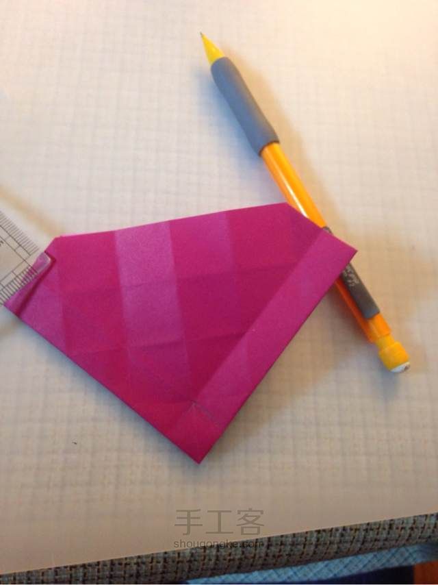 川崎玫瑰 折纸教程 第30步
