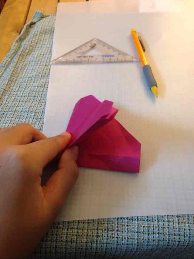 川崎玫瑰 折纸教程 第28步