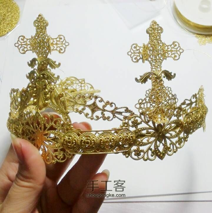 女皇的皇冠 饰品DIY 第5步