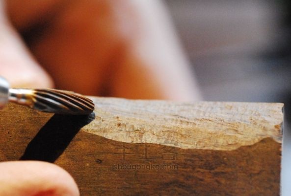 牙机雕刻磨头使用指南一 易乐木艺工具介绍 第19步