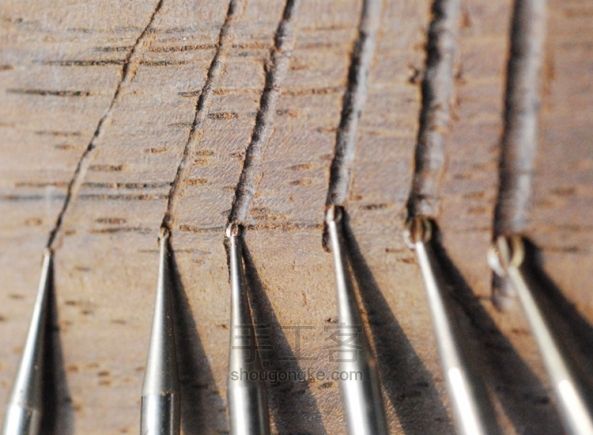 牙机雕刻磨头使用指南一 易乐木艺工具介绍 第12步