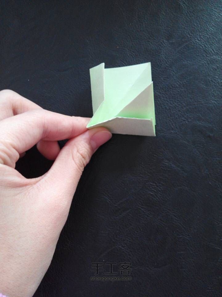 美哒哒小盒子折纸教程~~(○ω○) 第14步