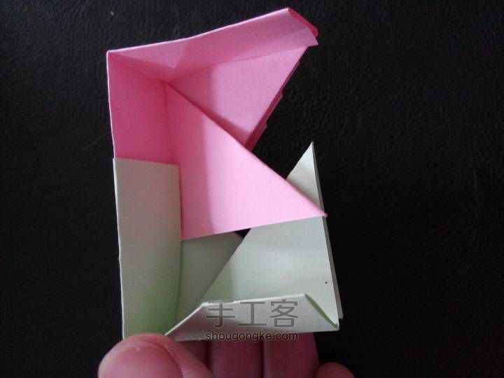 美哒哒小盒子折纸教程~~(○ω○) 第25步