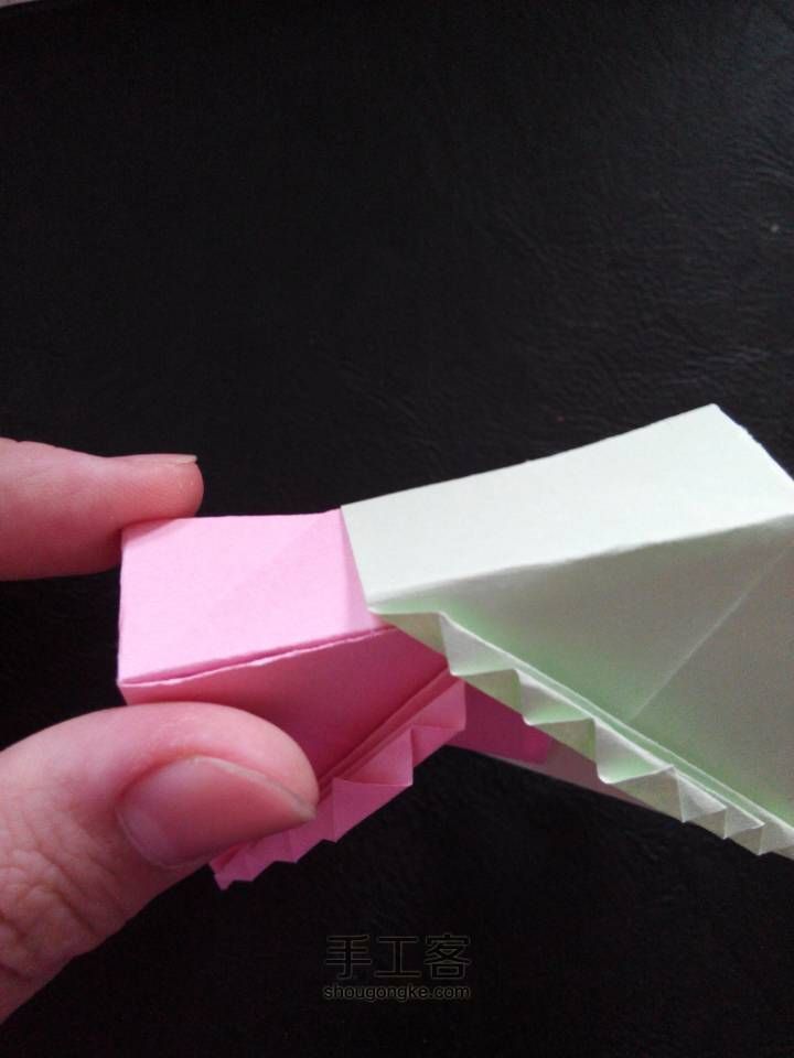 美哒哒小盒子折纸教程~~(○ω○) 第27步