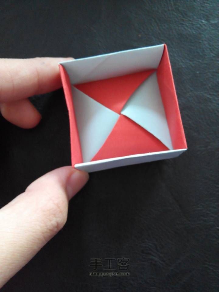 美哒哒小盒子折纸教程~~(○ω○) 第40步
