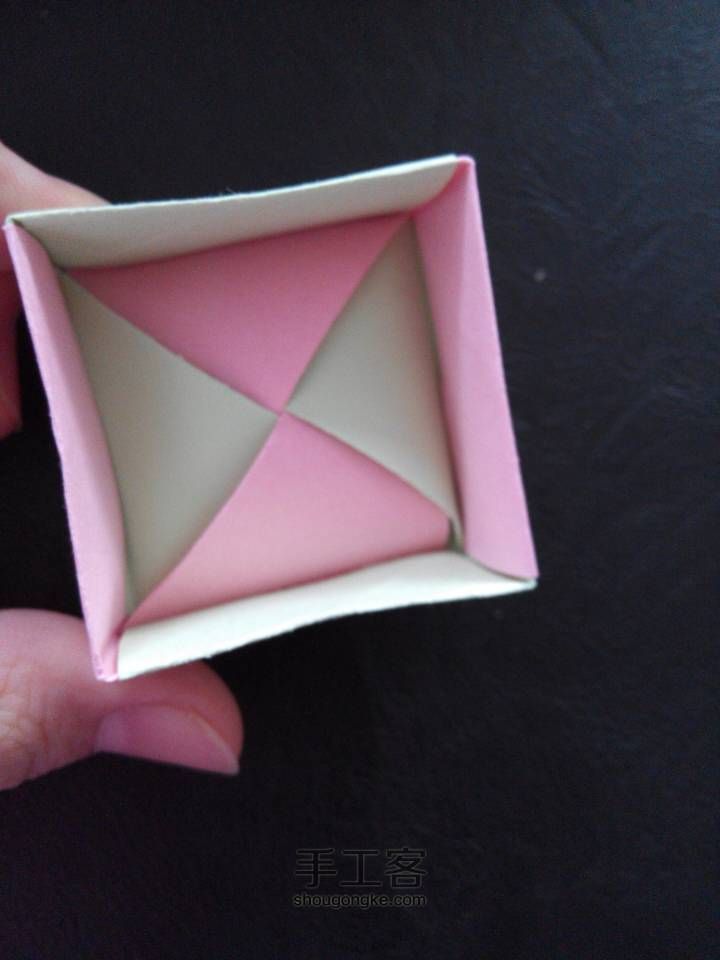 美哒哒小盒子折纸教程~~(○ω○) 第37步