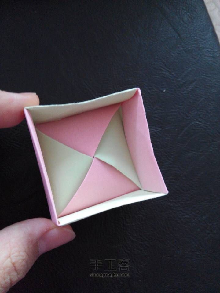 美哒哒小盒子折纸教程~~(○ω○) 第39步